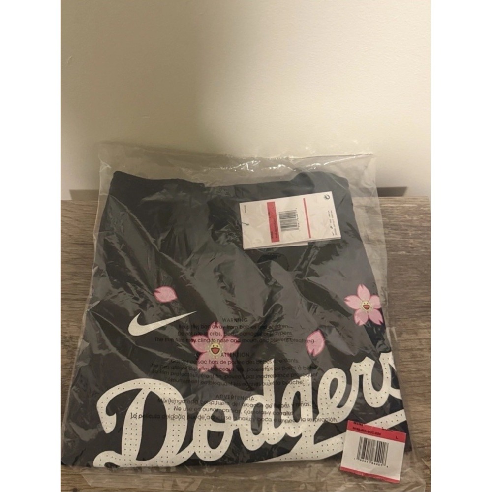 Takashi Murakami + MLB Shohei Ohtani Dodgers T-Shirt Black Size L Tee IN HAND!
